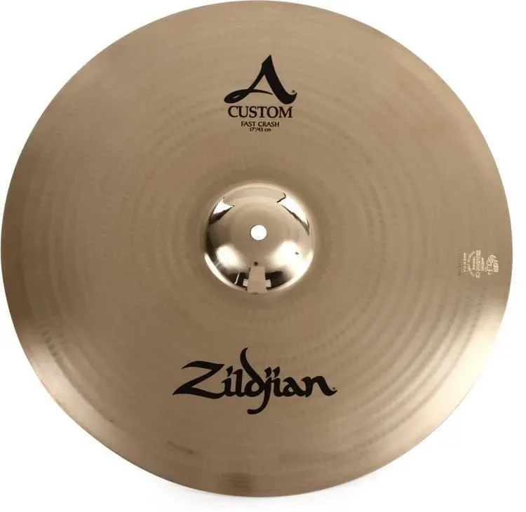 Zildjian 17 inch A Custom Fast Crash Cymbal — view 1