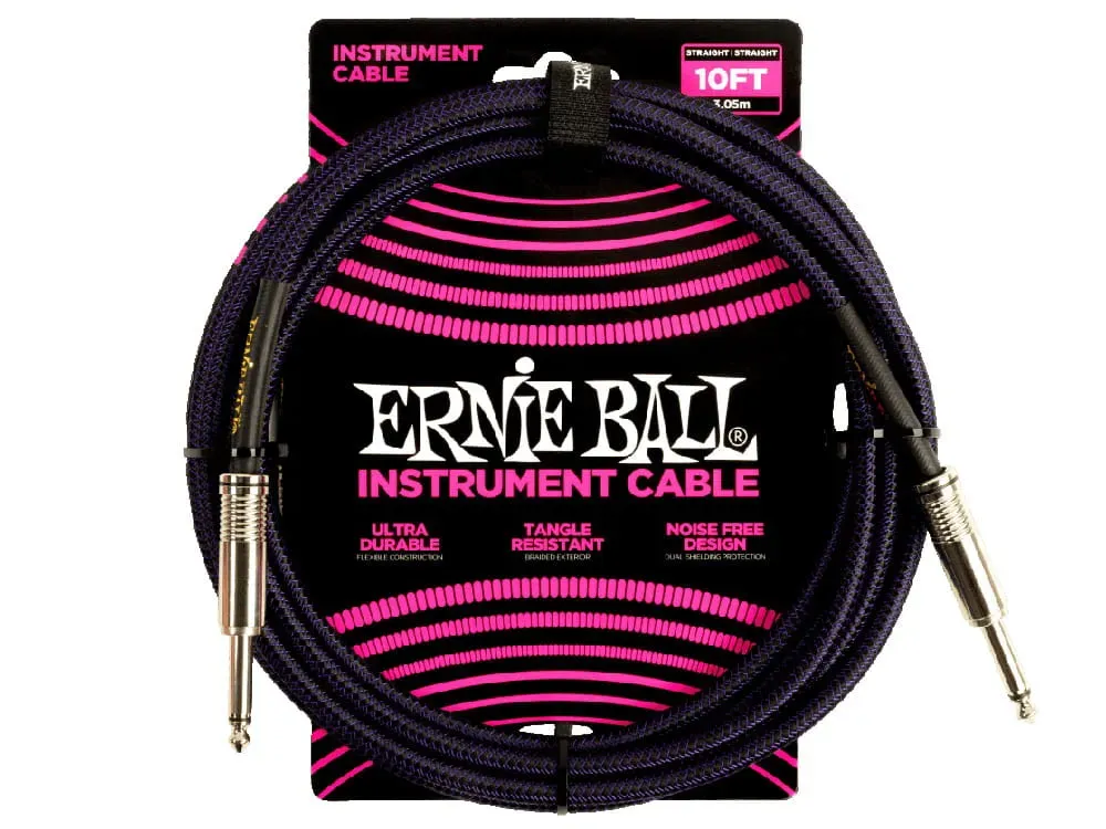 Ernie Ball Guitar Cable Straight Jacks - 3m — view 1