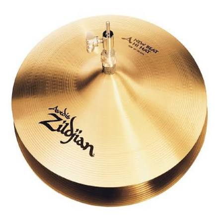 Zildjian 13 inch A Zildjian New Beat Hi-hat Cymbals — view 1