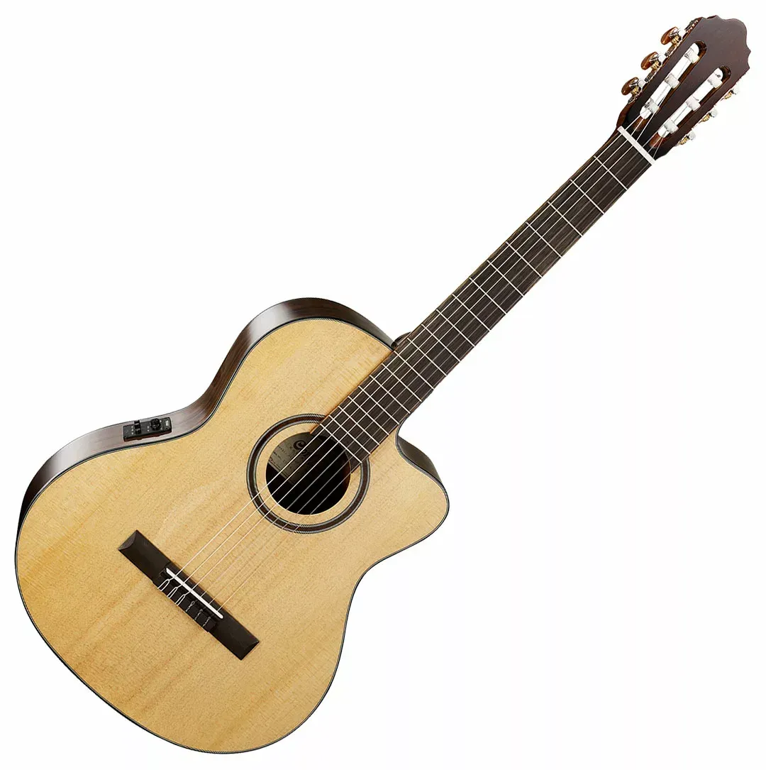 Cort AC160CF Acoustic Electric Guitar - Natural — view 2