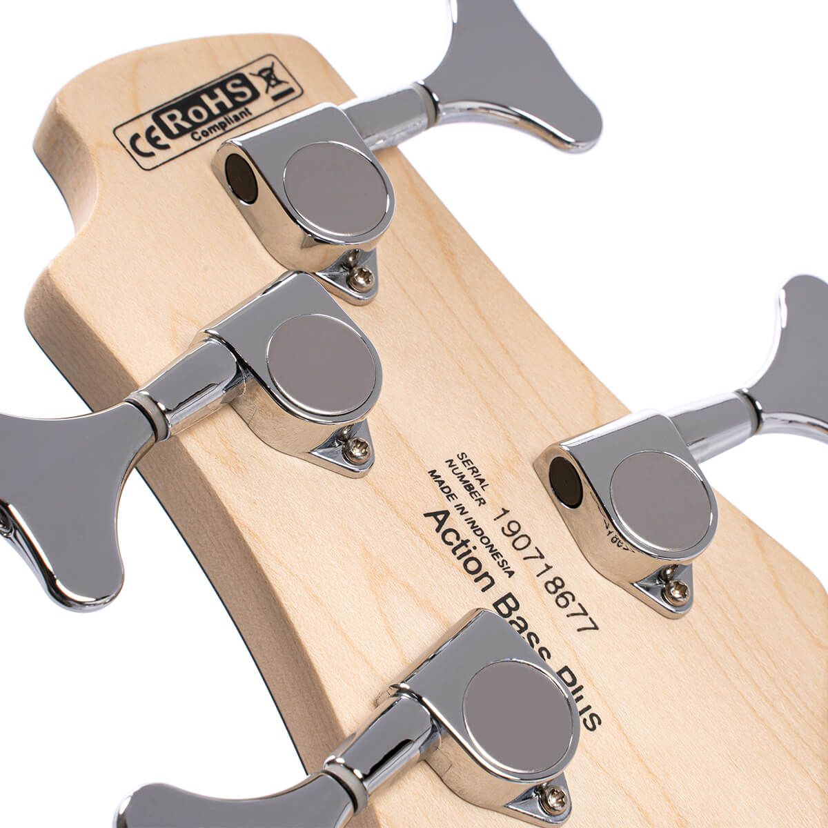 Cort Action Plus 4-String Bass Guitar – Trans Red — view 6