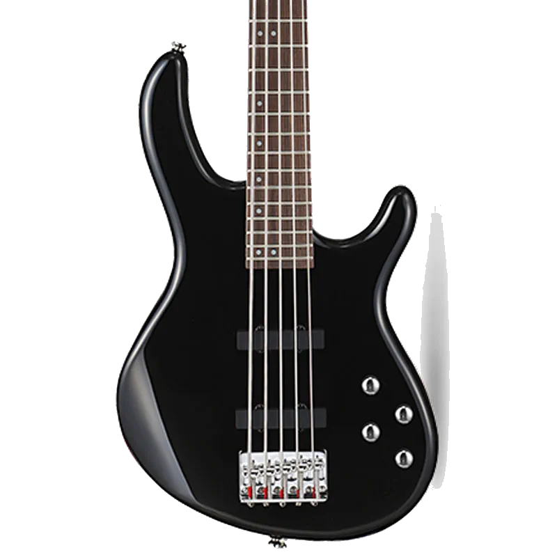 Cort Action Bass V Plus 5 String Bass Guitar – Black — view 1