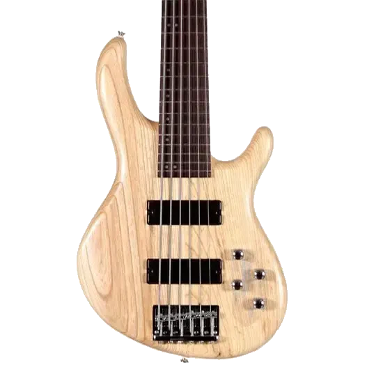 Cort Action DLX VI 6-String Bass Guitar – Natural