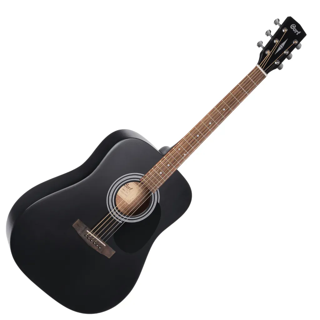 CORT AD810 ACOUSTIC GUITAR BLACK SATIN — view 2