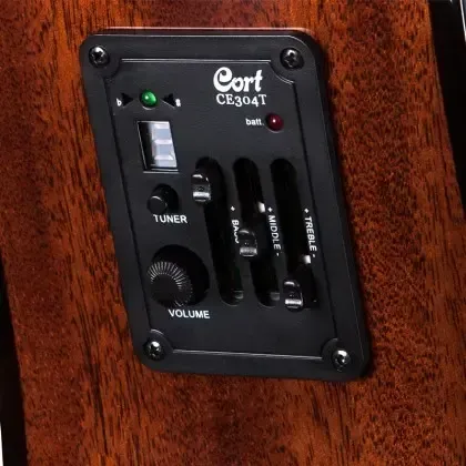 Cort AD810E OP Acoustic-Electric Guitar – Natural — view 4