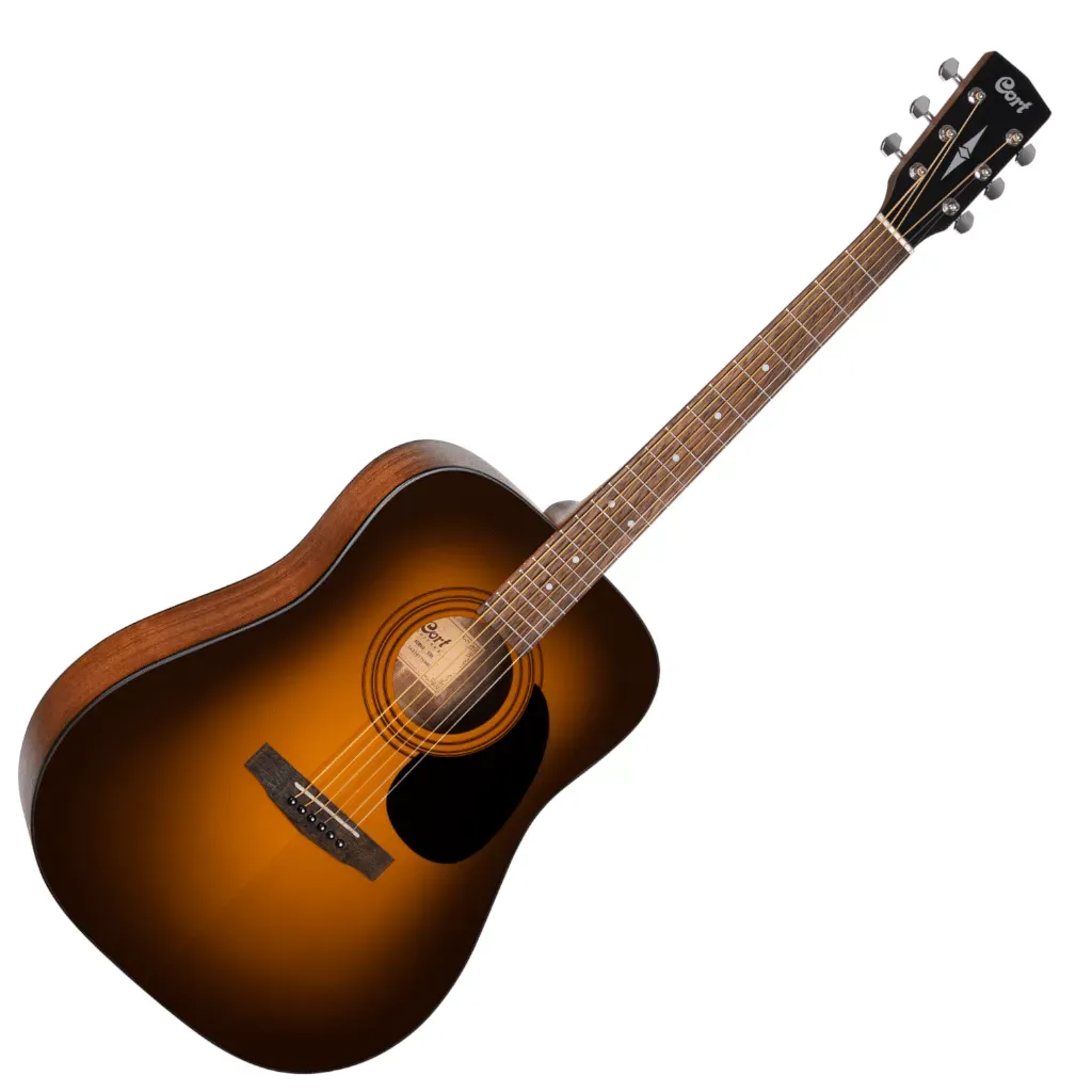 Cort AD810 OP Acoustic Guitar – Satin Sunburst — view 2