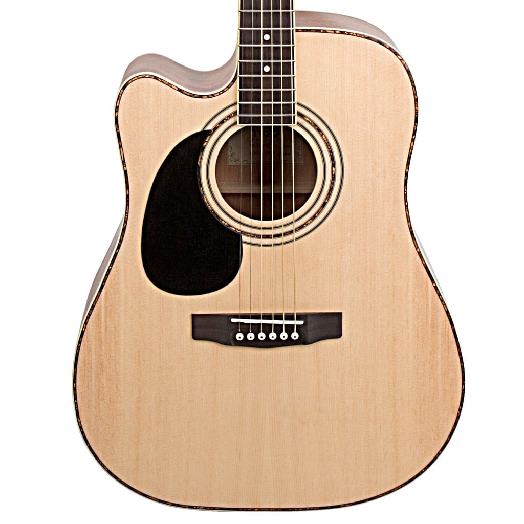 Cort AD880CE Left-Hand Acoustic-Electric Guitar – Natural — view 1