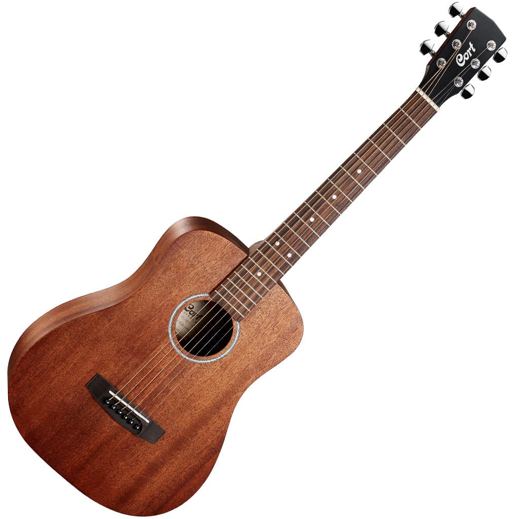 Cort AD Mini M Travelers Guitar – Natural Satin Mahogany — view 2