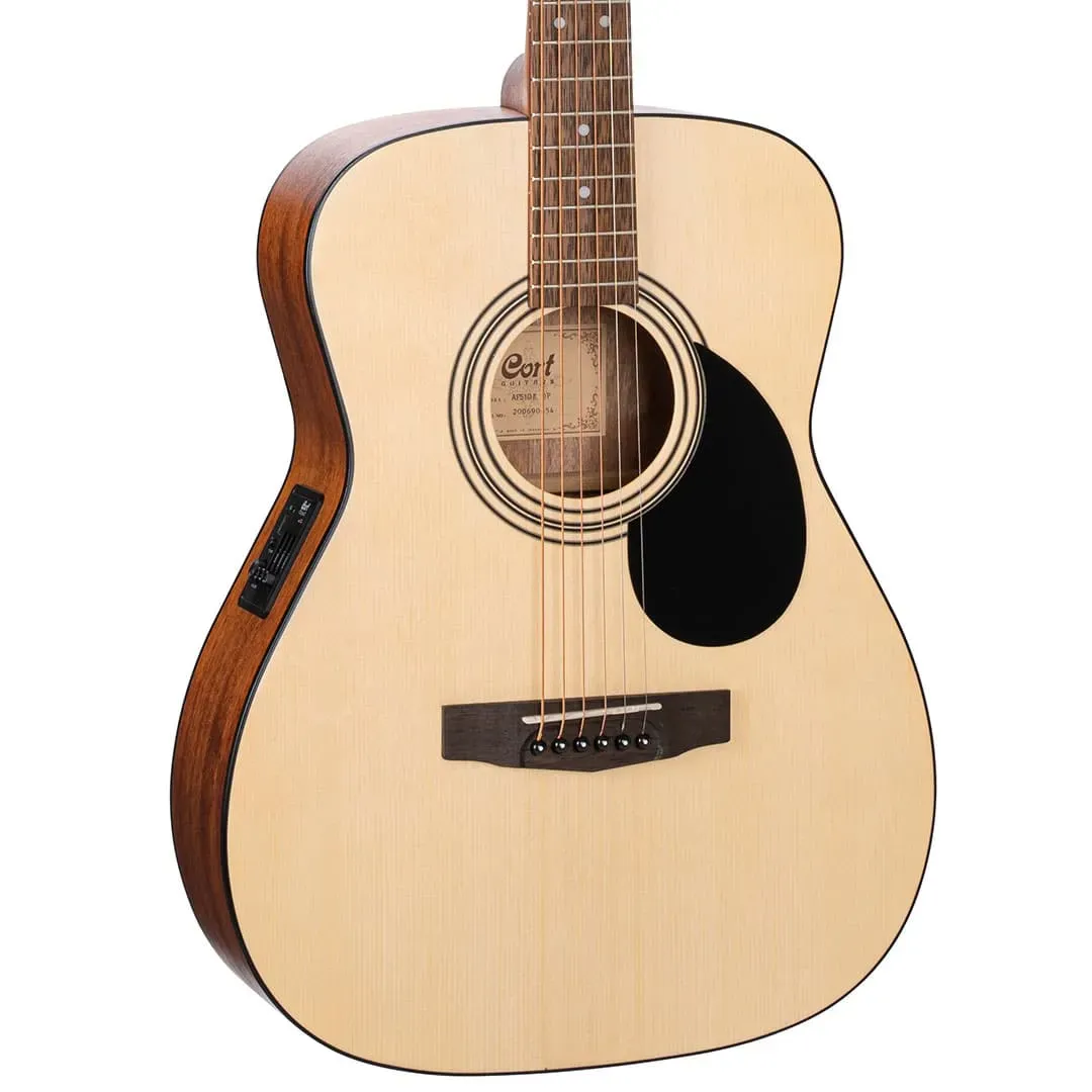 Cort AF510E Acoustic-Electric Guitar – Open Pore Natural