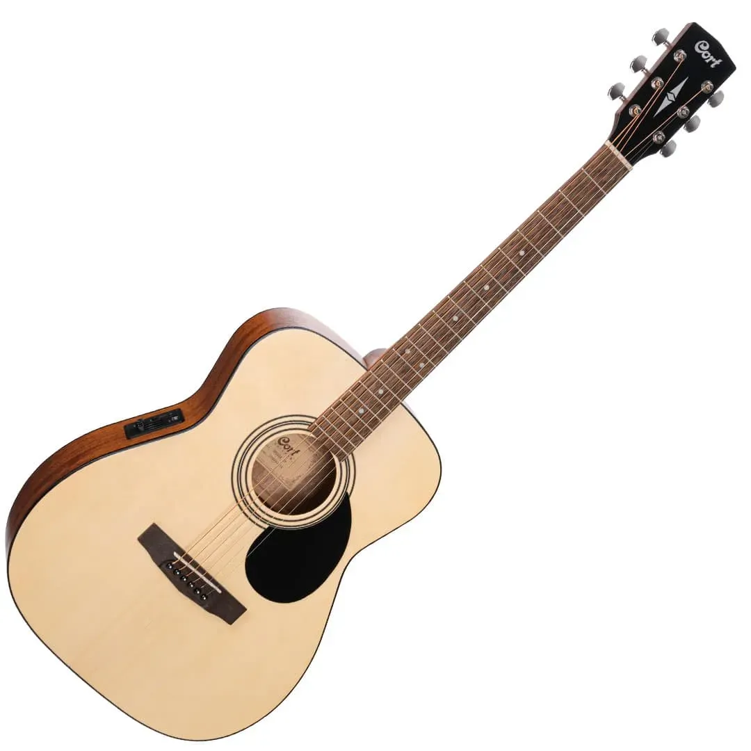 Cort AF510E Acoustic-Electric Guitar – Open Pore Natural — view 2