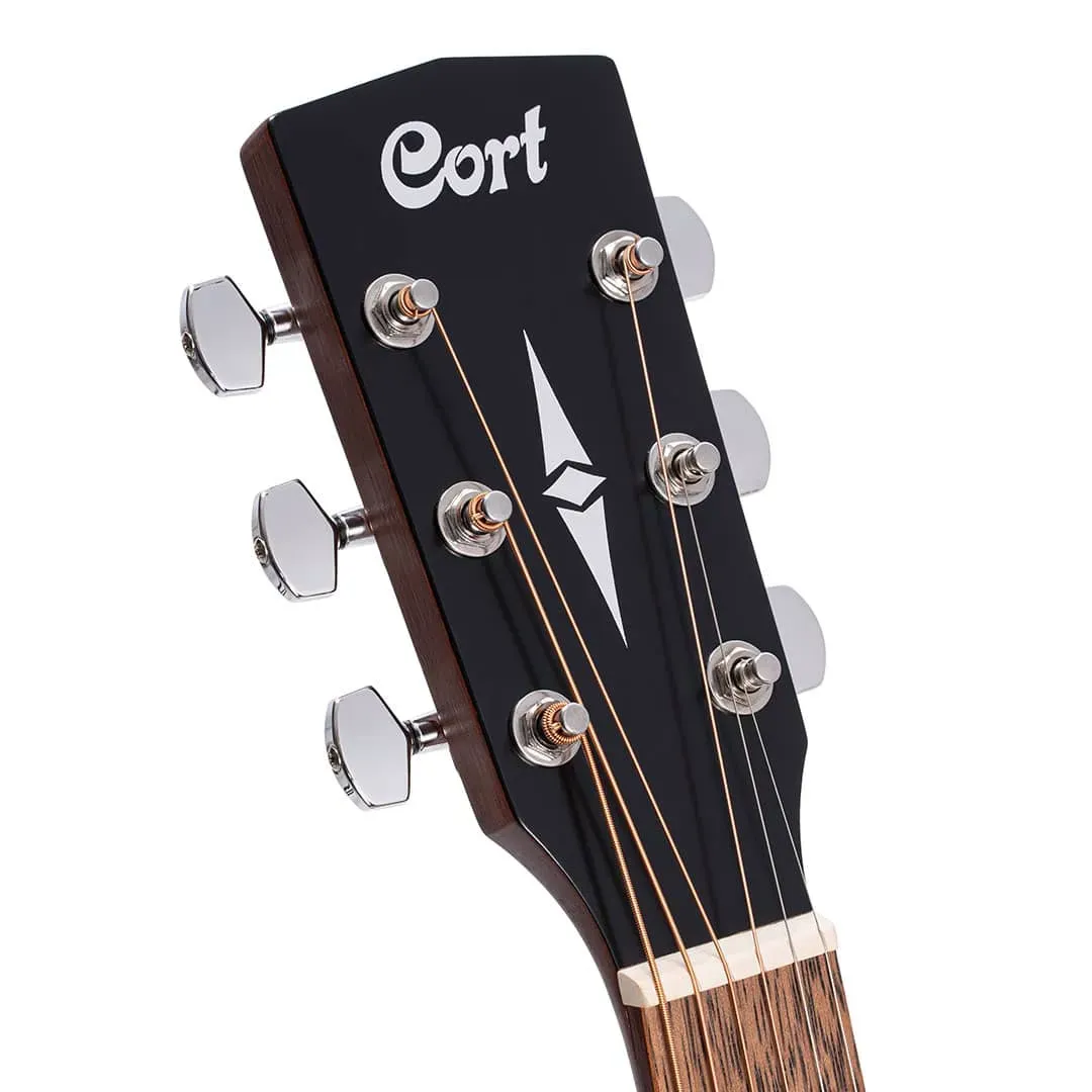 Cort AF510 Acoustic Guitar – Open Pore — view 6