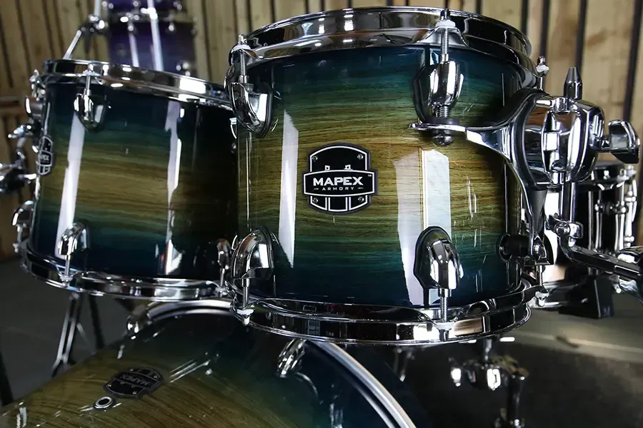 Mapex Armory 5-piece Fusion Shell Pack - Rainforest Burst — view 4
