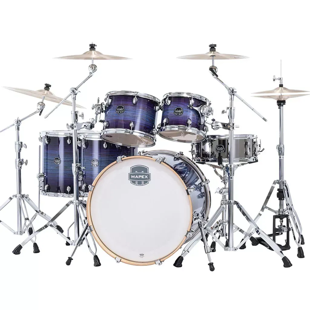 Mapex Armory 6-piece Studioease Fast Tom Shell Pack - Night Sky Burst — view 2