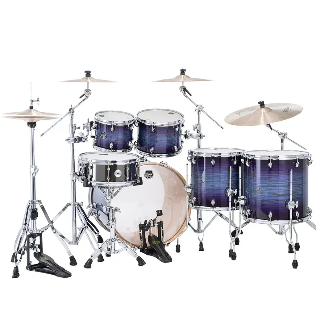 Mapex Armory 6-piece Studioease Fast Tom Shell Pack - Night Sky Burst — view 3