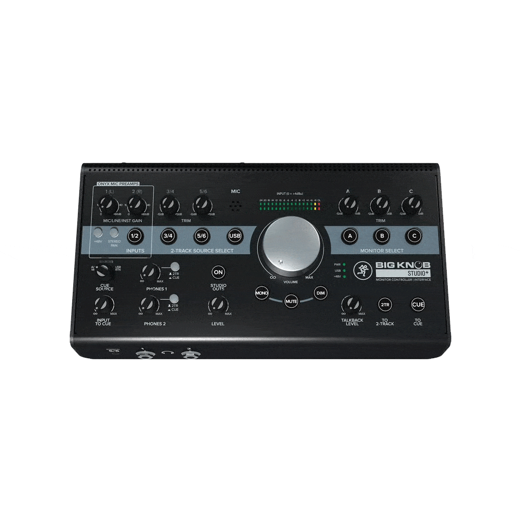Mackie BIG KNOB STUDIO+ Monitor Control and Audio Interface — view 1