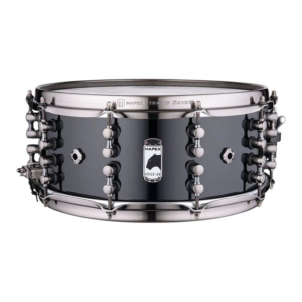 Mapex Black Panther Design Lab Maximus Snare Drum – 6 x 14-inch – Piano Black — view 1