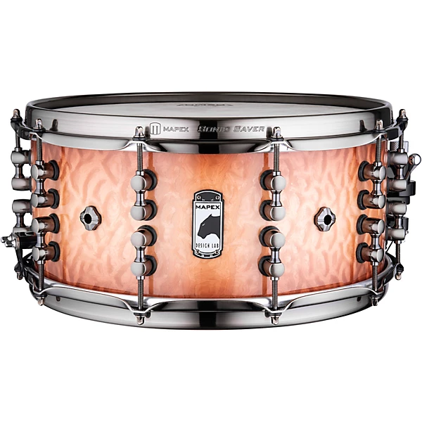 Mapex Black Panther Design Lab Versatus Snare Drum – 6.5 x 14-inch – Peach Burl Burst