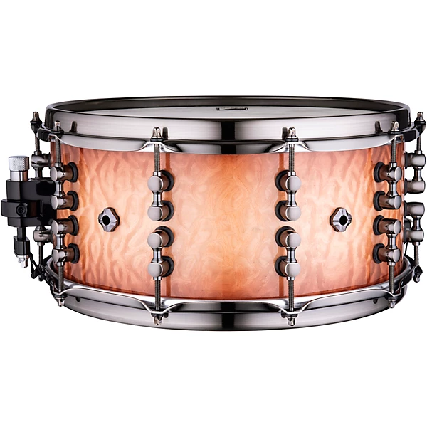 Mapex Black Panther Design Lab Versatus Snare Drum – 6.5 x 14-inch – Peach Burl Burst — view 3