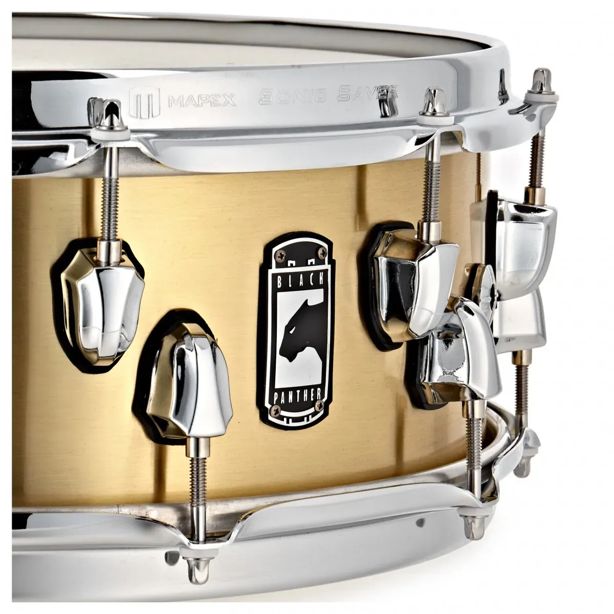 Mapex Black Panther Metallion 14 x 5.5 inch Brass Snare Drum — view 3