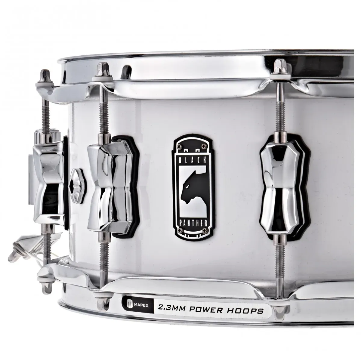 Mapex Black Panther Venom Snare Drum - 14 x 5.5 inch - Arctic White — view 2