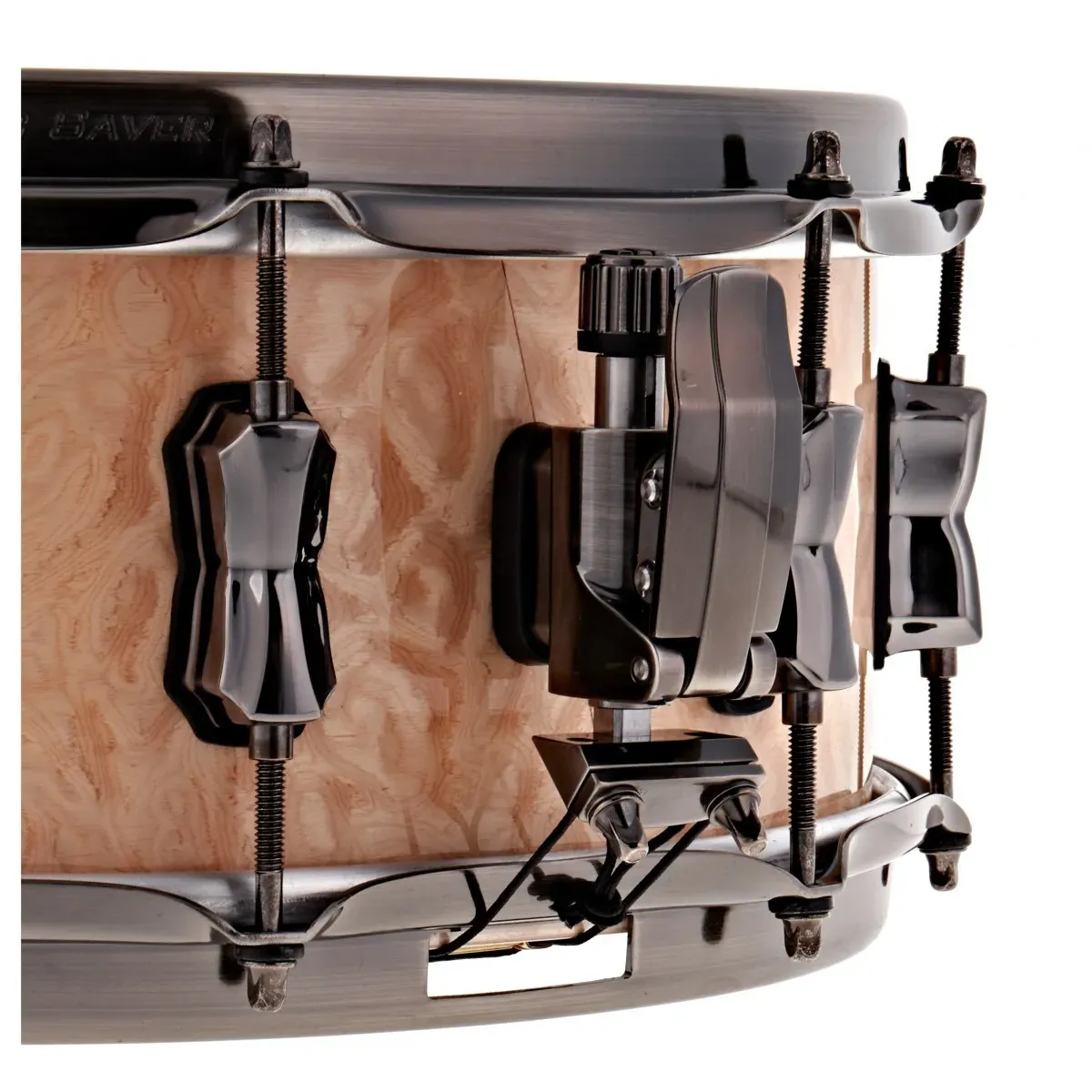Mapex Black Panther Pegasus 14 x 5.5 inch Maple/Walnut Snare Drum — view 4