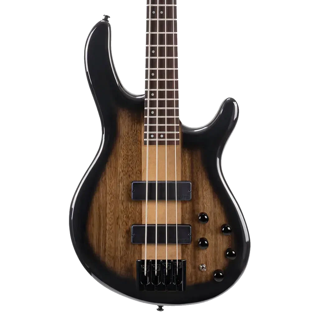 Cort C4 Plus ZBMH 4-String Bass Guitar – Trans Black Burst