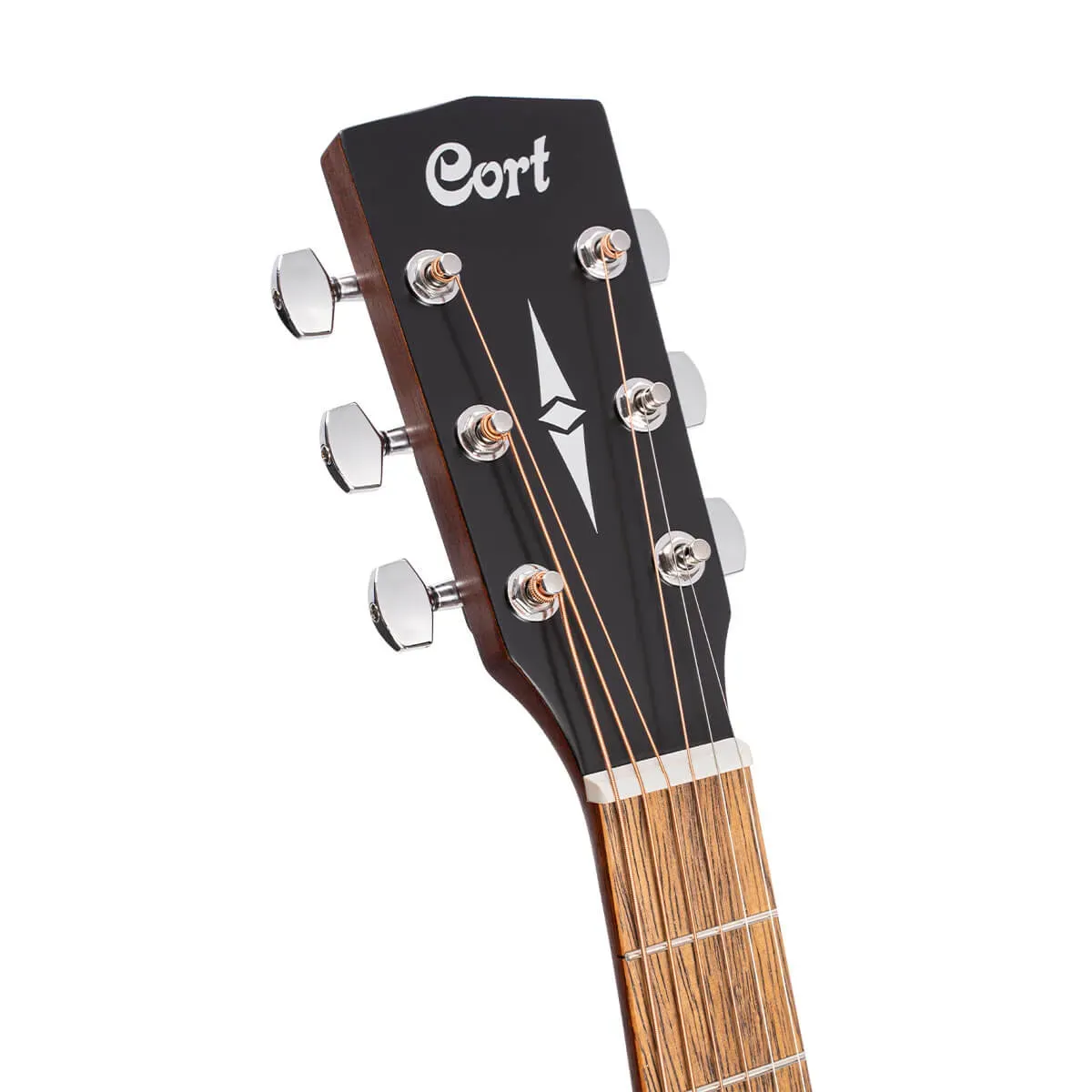 Cort CJ-MEDX Jumbo Acoustic-Electric Guitar – Natural — view 5