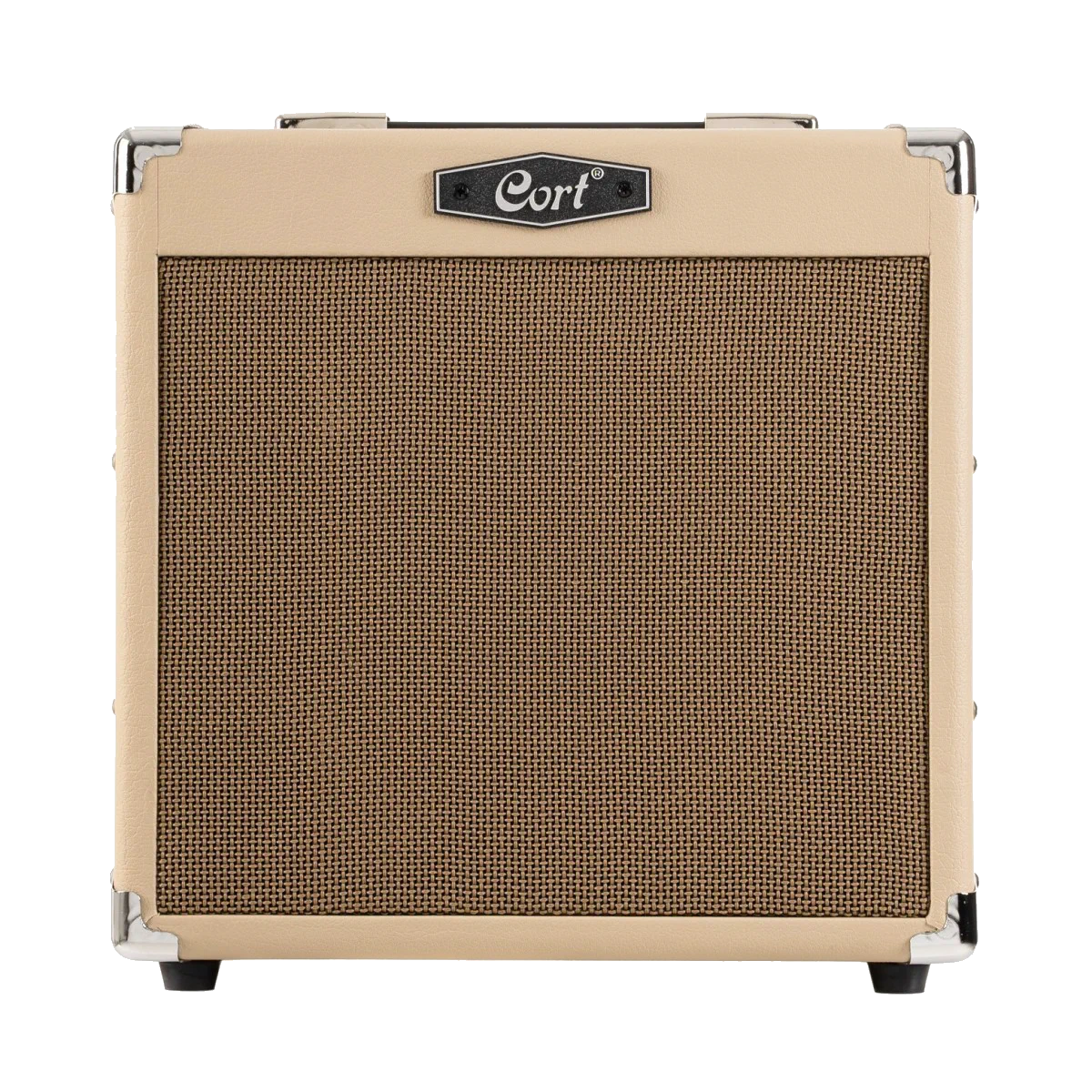 Cort CM15R 15w Practice Amp – White Sand — view 1