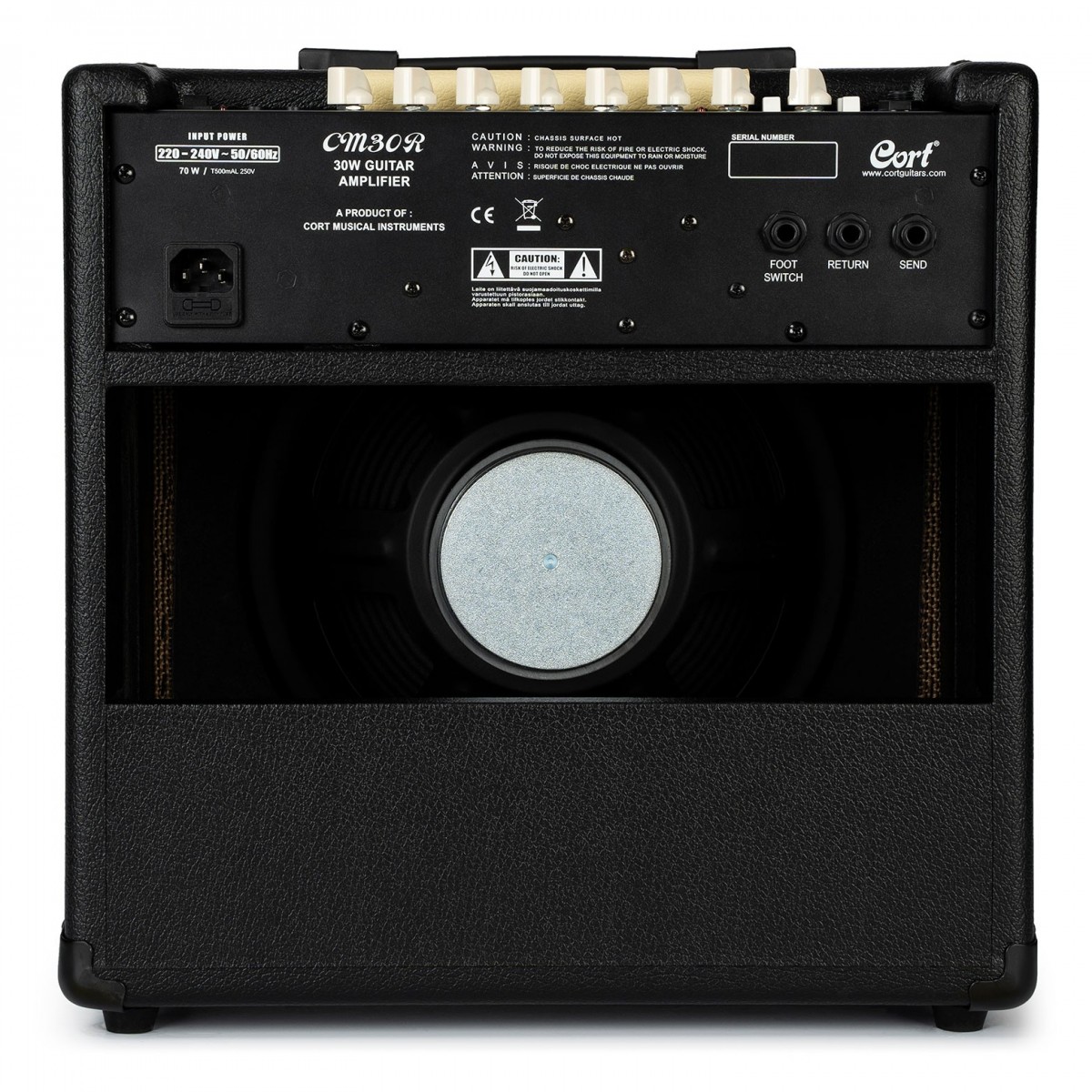 Cort CM30R Combo Guitar Amplifier – Black — view 3