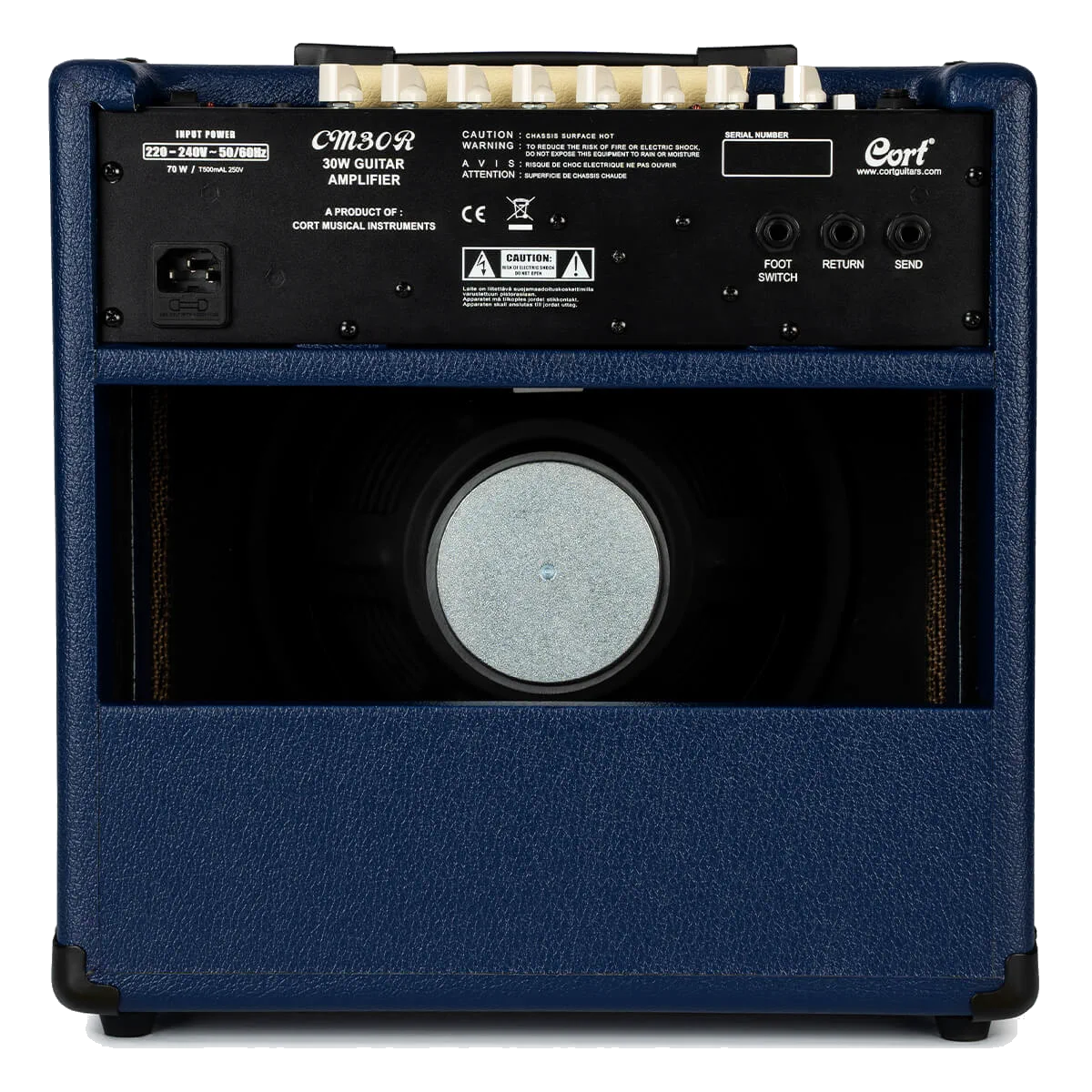 Cort CM30R Guitar Amplifier – Blue — view 3