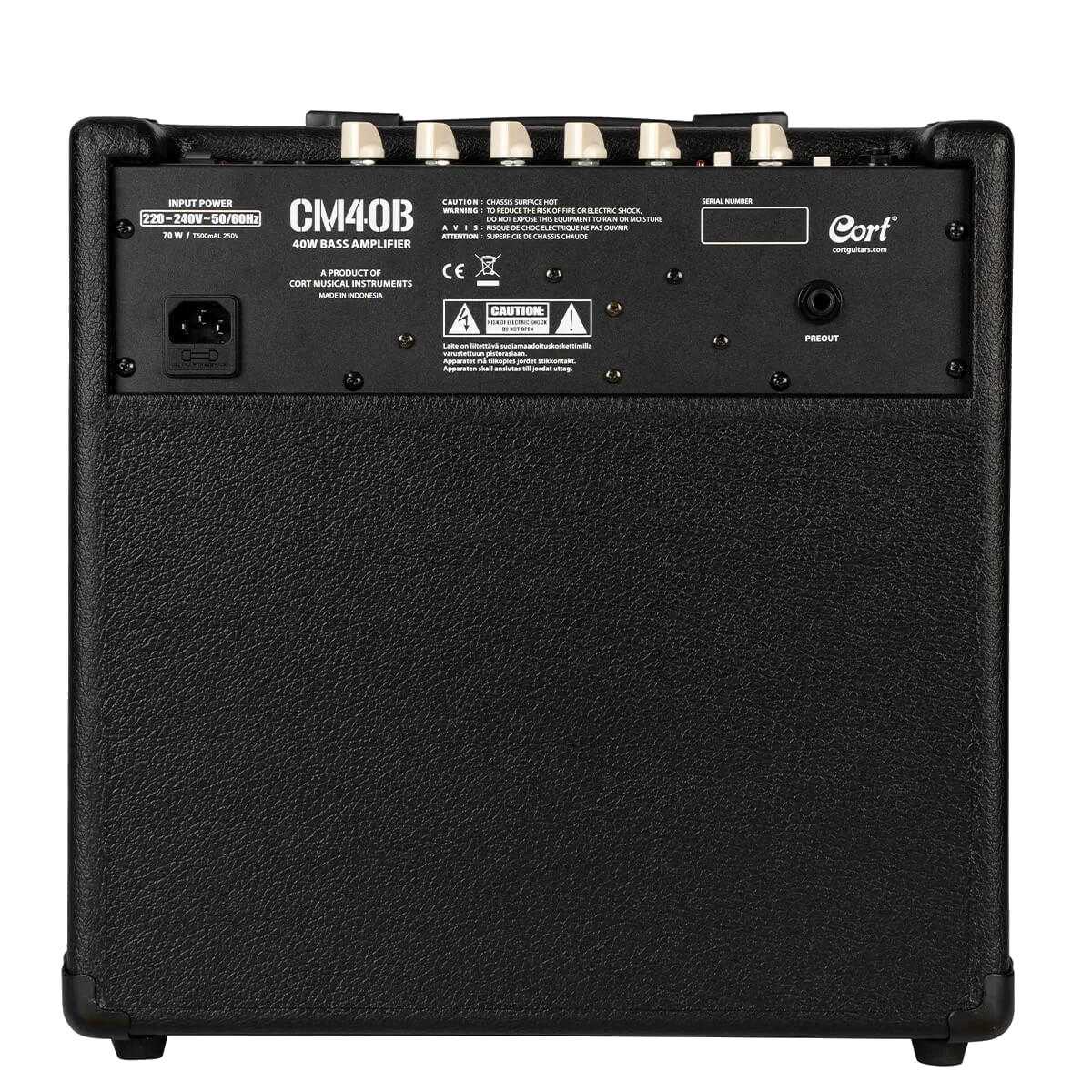 Cort CM40B Combo Bass Amp 40 Watts — view 3