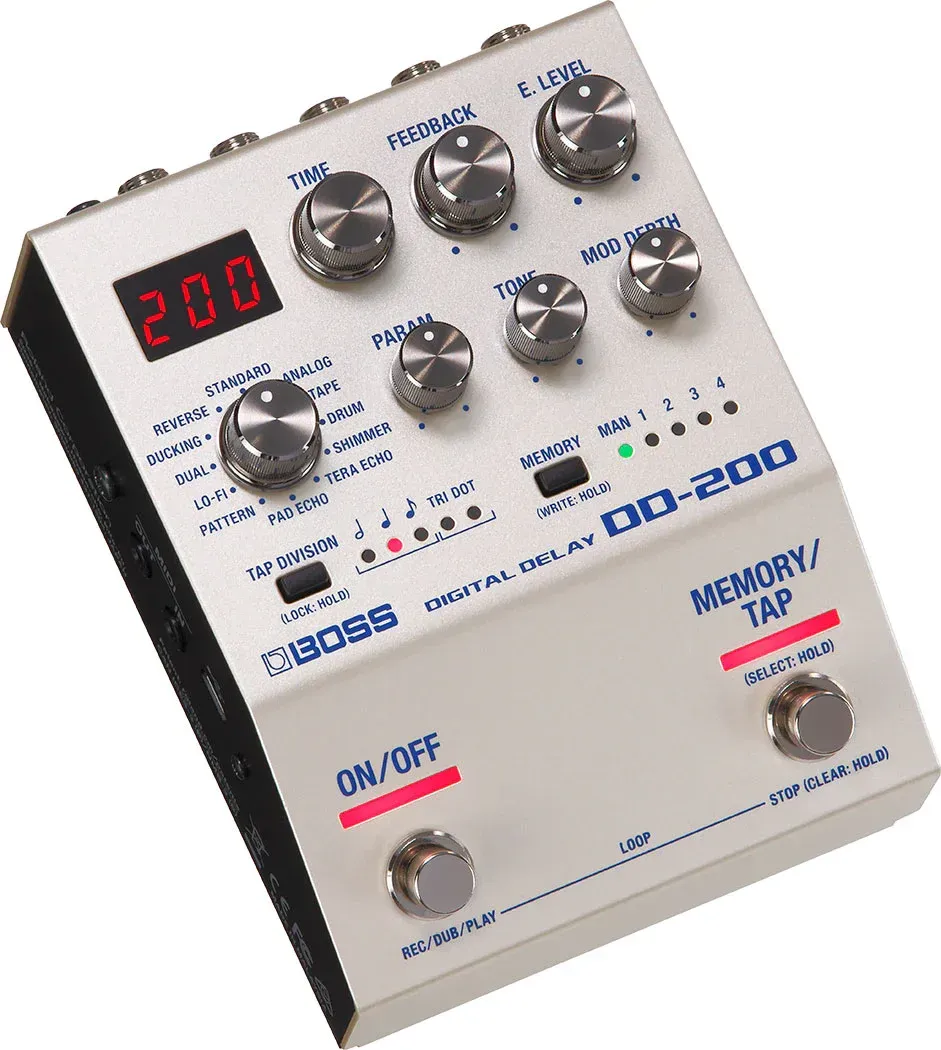 Boss DD-200 Digital Delay Effects Pedal — view 2