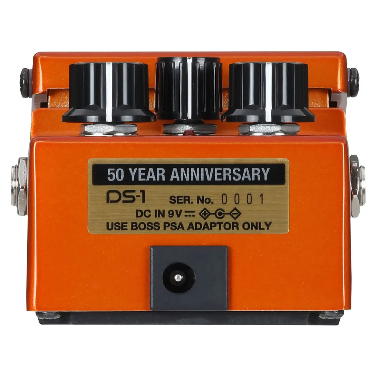 Boss Limited-edition 50th-anniversary DS-1 Distortion Pedal — view 2