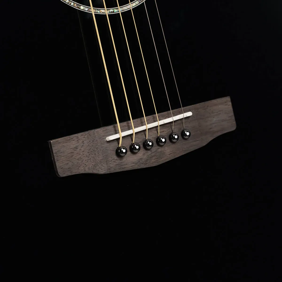 Cort Earth60CE Acoustic-Electric Guitar – Black — view 6