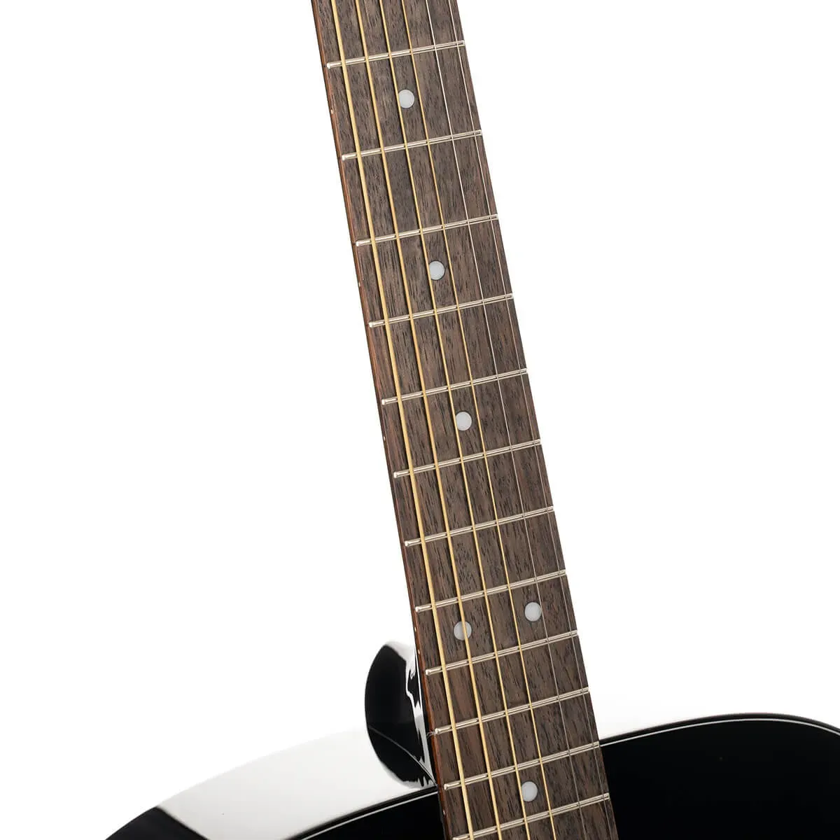 Cort Earth60CE Acoustic-Electric Guitar – Black — view 8