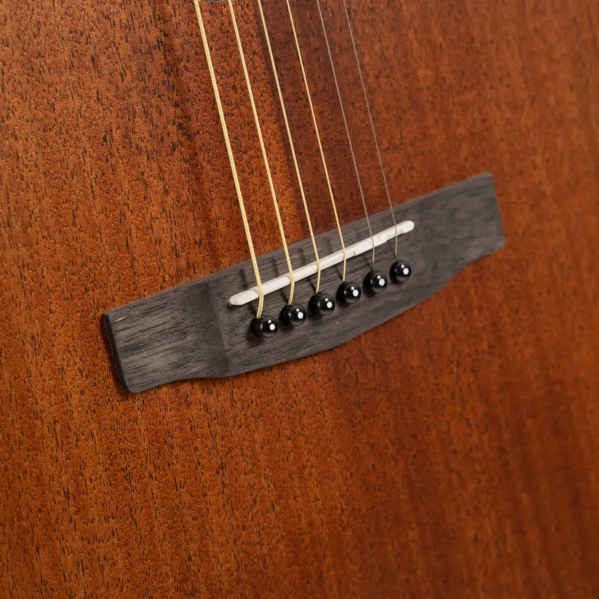 Cort Earth60MCE Acoustic-Electric Guitar – Mahogany Natural — view 5