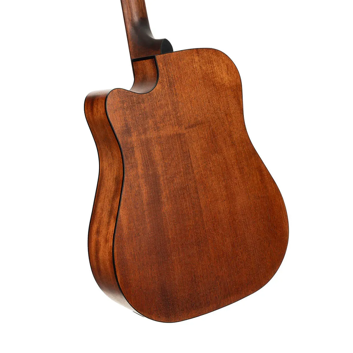 Cort Earth60MCE Acoustic-Electric Guitar – Mahogany Natural — view 6