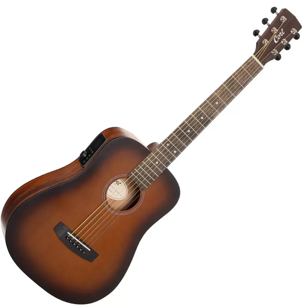 Cort Earth GO Acoustic Travel Guitar with HyVibe Smart Guitar System — view 2