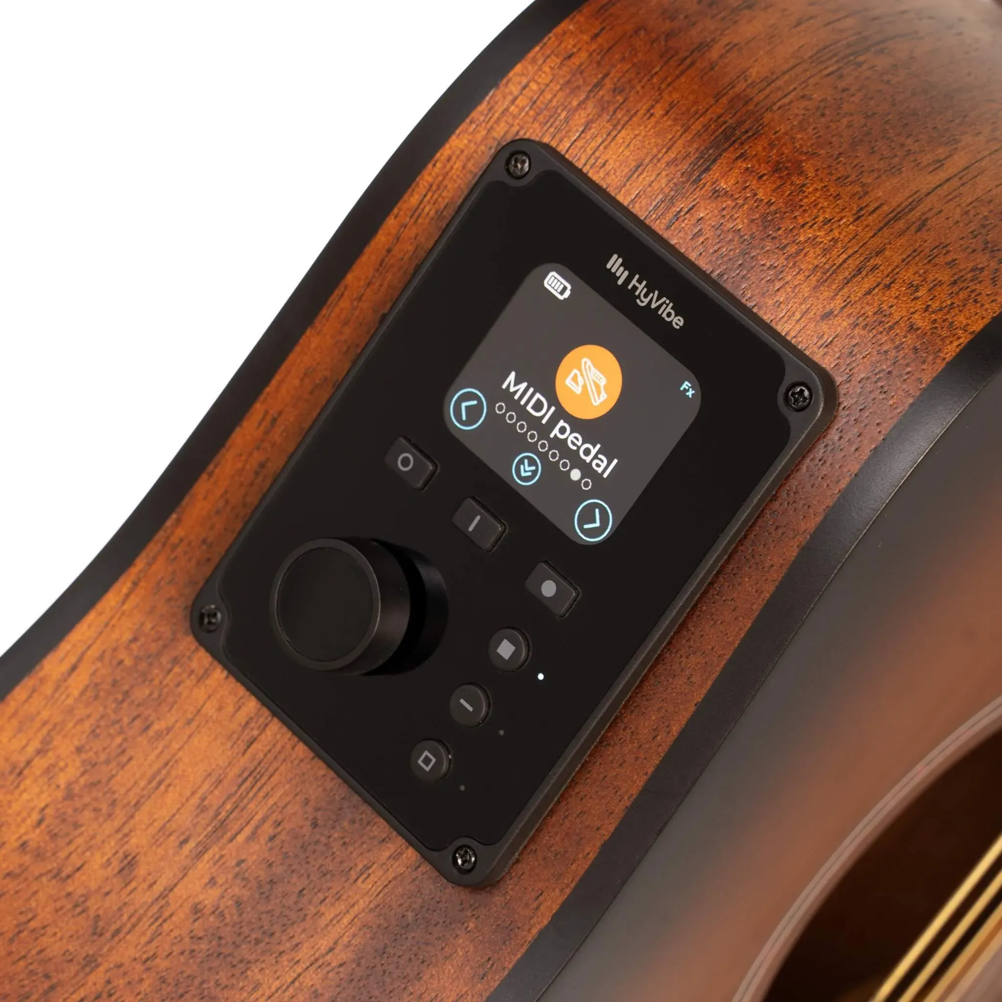 Cort Earth GO Acoustic Travel Guitar with HyVibe Smart Guitar System — view 4