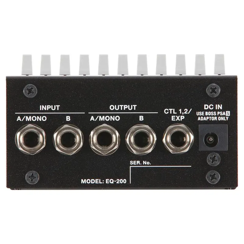 Boss EQ-200 Graphic Equalizer Pedal — view 3