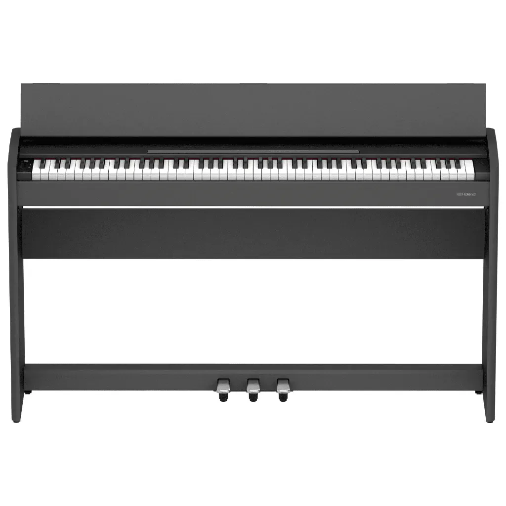 Roland F107 Digital Upright Piano - Black — view 3
