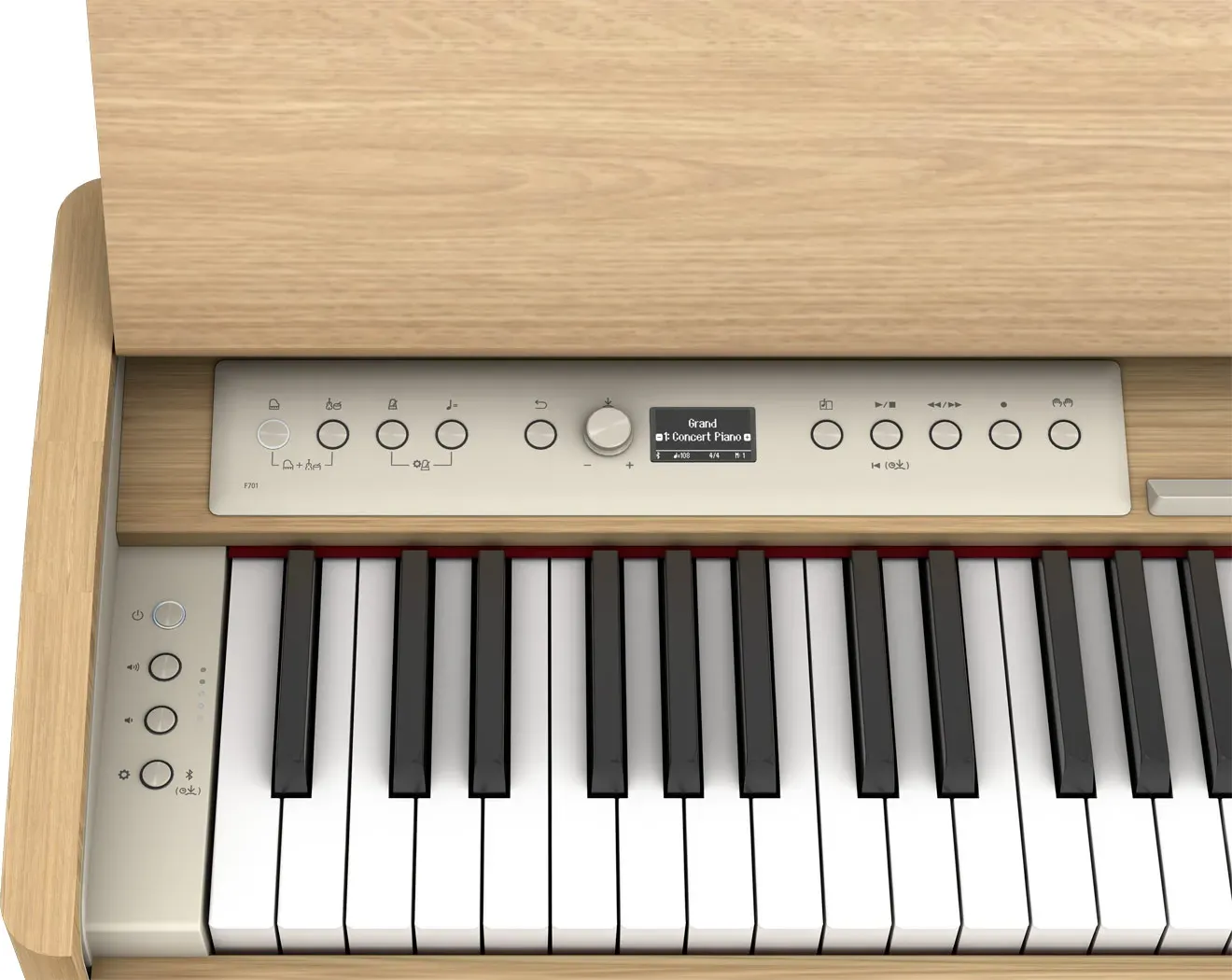 Roland F-701-LA Digital Piano (Light Oak) — view 6