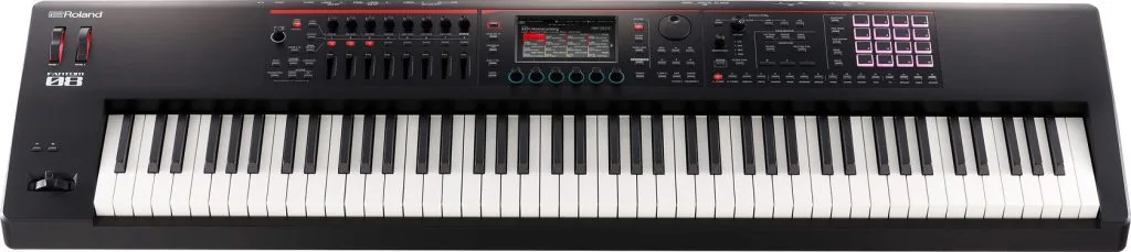 Roland FANTOM-08 Synthesizer Keyboard — view 2