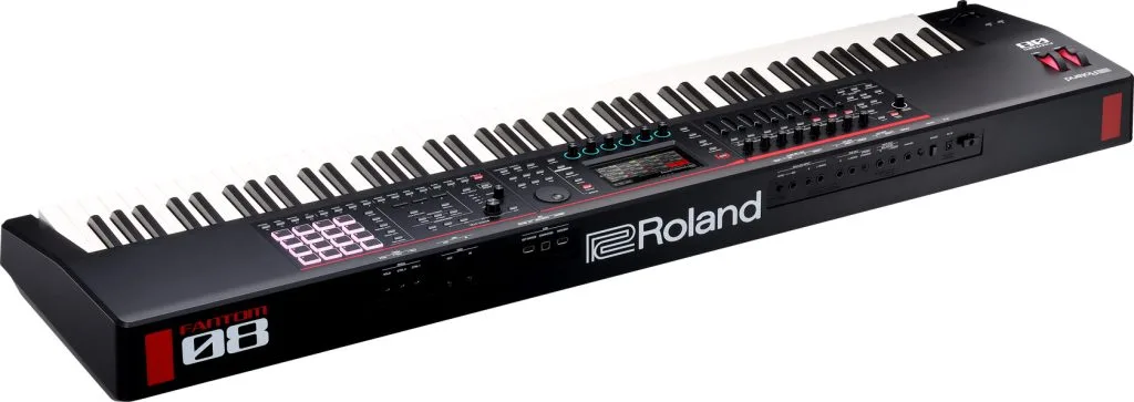 Roland FANTOM-08 Synthesizer Keyboard — view 3