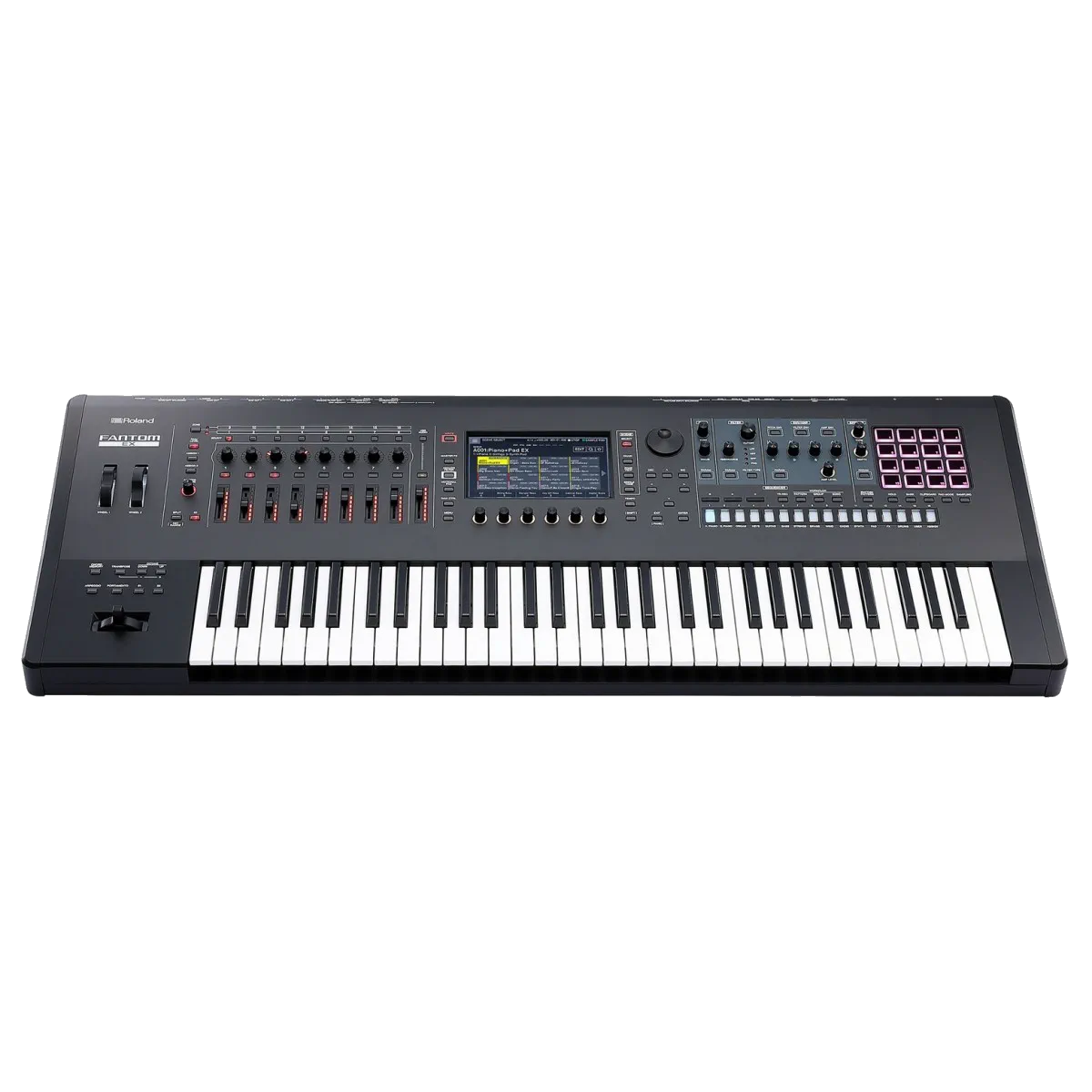 Roland Fantom-6 EX 61-Key Synthesizer Keyboard — view 2