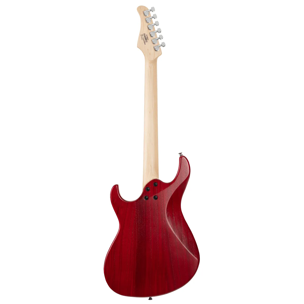 Cort G100 HH Electric Guitar – Open Pore Black Cherry — view 4