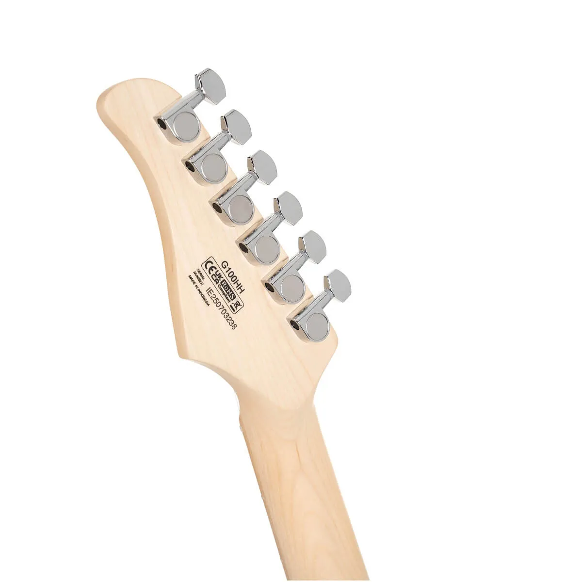 Cort G100 HH Electric Guitar – Open Pore Black Cherry — view 7