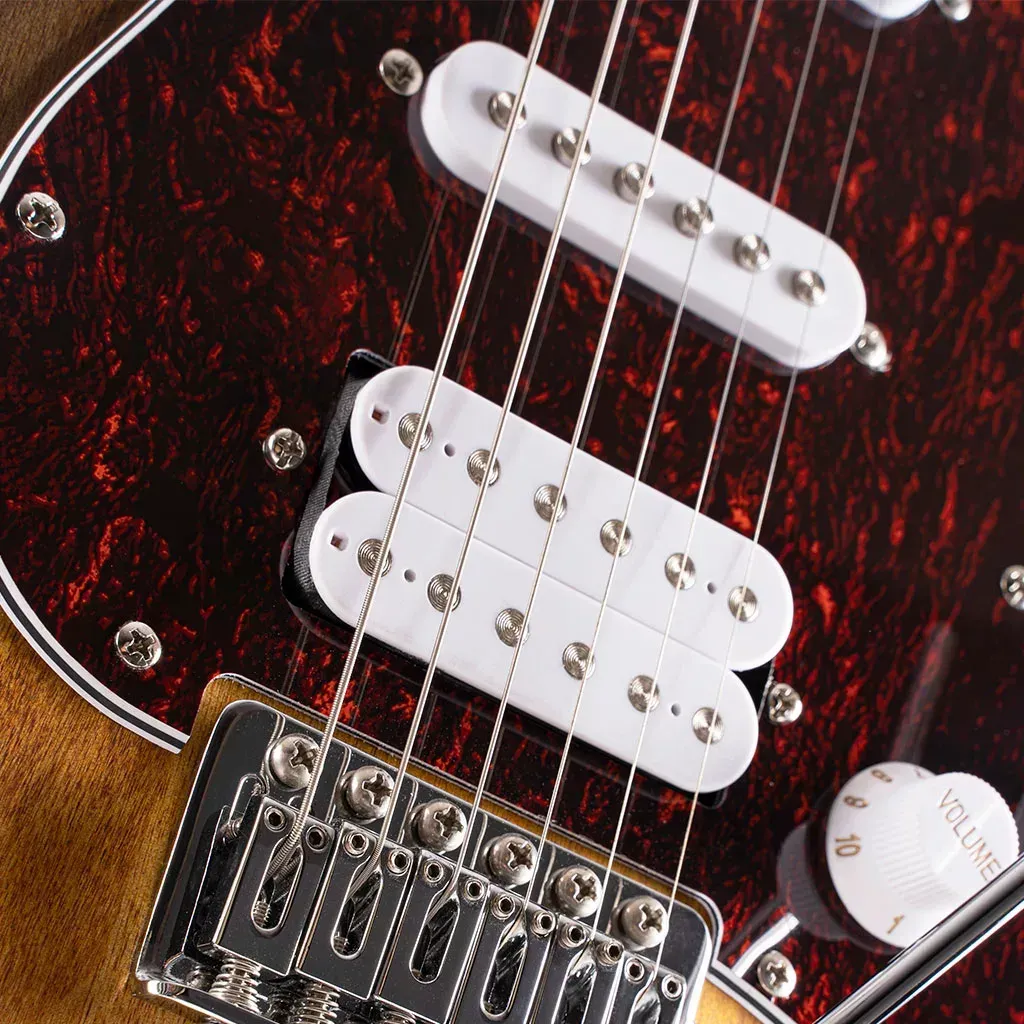 Cort G110 Electric Guitar – HSS – Open Pore Sunburst — view 3