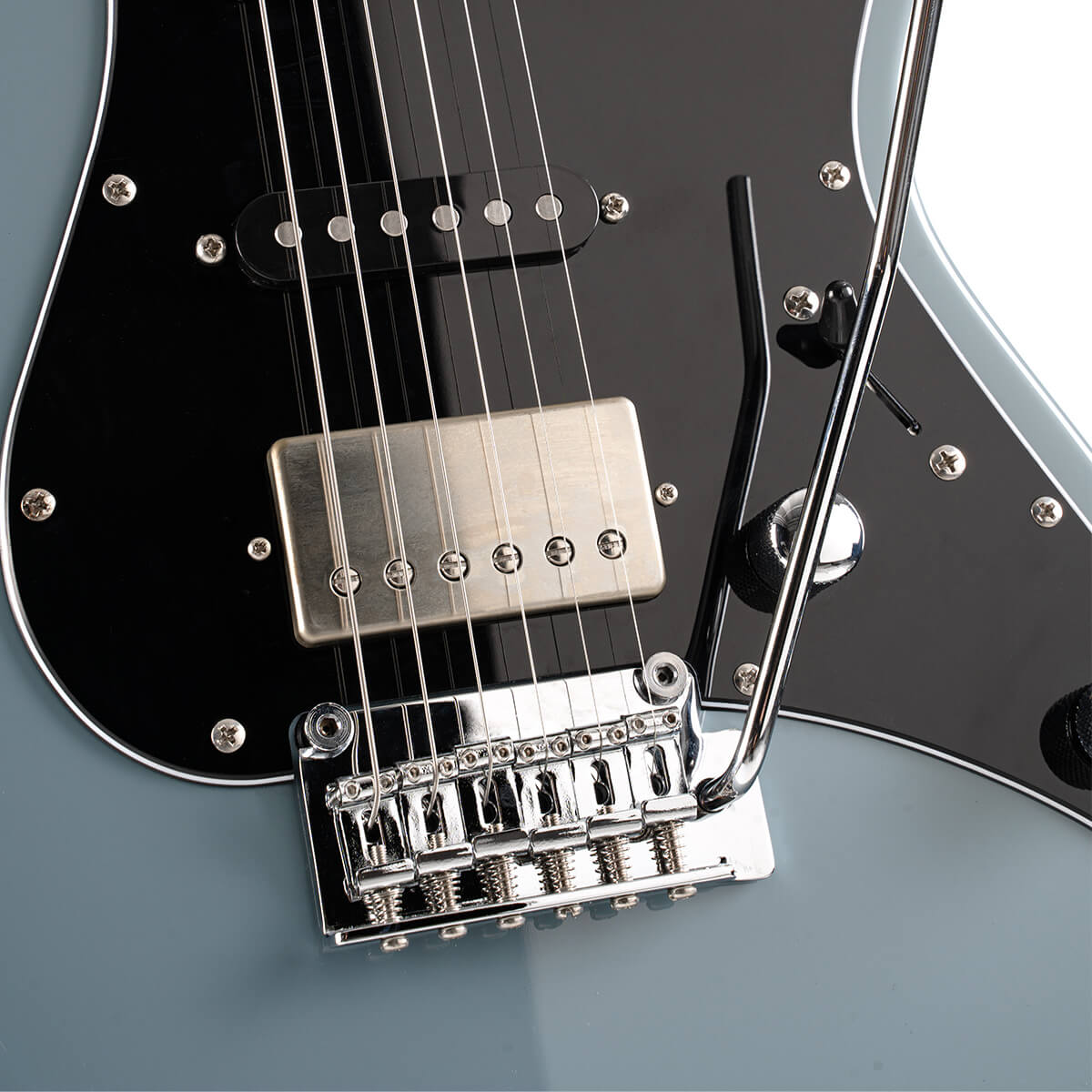 Cort G250SE G Series Electric Guitar – HSS – Ocean Blue Grey — view 4