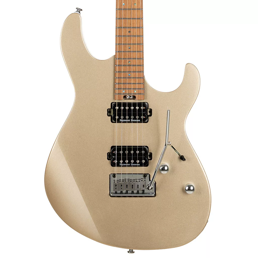 Cort G300 Pro HH Electric Guitar – American Basswood Body – Metallic Gold — view 1